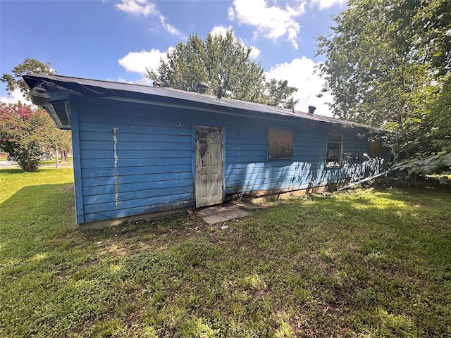 7706 Claiborne St, Houston, TX 77016 - back of house with a yard