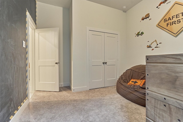 454 Glacier Pass, Montgomery, TX 77316 - carpeted bedroom featuring a closet and baseboards