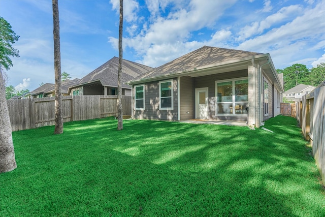 454 Glacier Pass, Montgomery, TX 77316 - back of house with a fenced backyard
