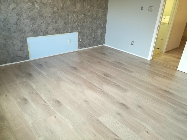 16623 Newglen Ln, Houston, TX 77084 - empty room with light wood-style floors