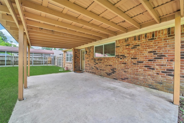 24193 Kelly St, Porter, TX 77365 - fenced backyard featuring a patio