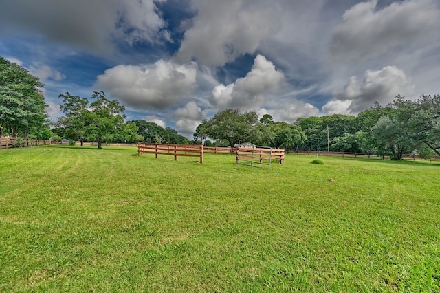 5425 Sandy Creek Ln, Brenham, TX 77833 - view of yard featuring a rural view