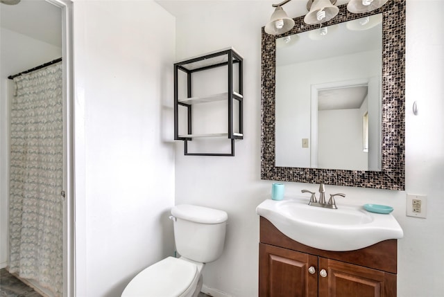 7730 Wickersham Pl, Beaumont, TX 77706 - bathroom with vanity and a shower with curtain