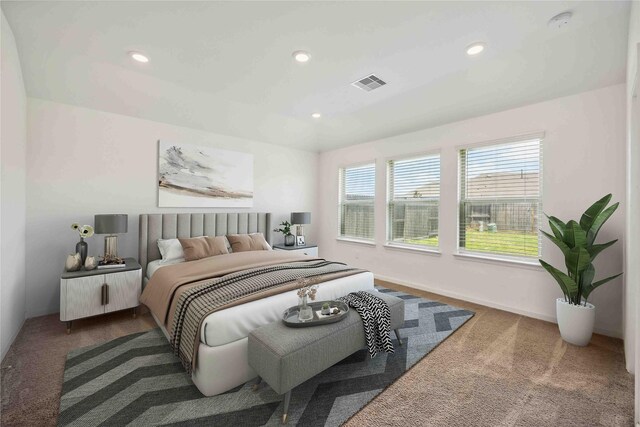 2539 Blazing Star Dr, Brookshire, TX 77423 - bedroom featuring carpet floors and recessed lighting