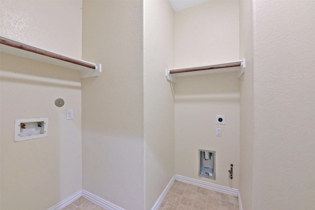 19823 White Pearl Ct, Houston, TX 77073 - washroom with gas dryer hookup, electric dryer hookup, and hookup for a washing machine