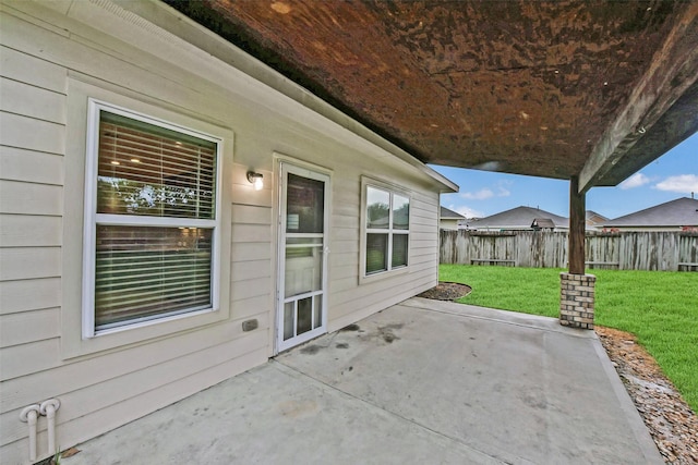 19823 White Pearl Ct, Houston, TX 77073 - fenced backyard featuring a patio area