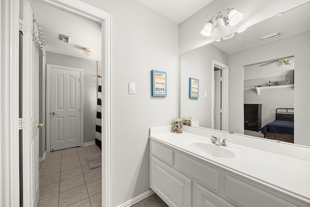3506 Stanbury Place Ln, Katy, TX 77494 - ensuite bathroom with vanity and tile patterned floors