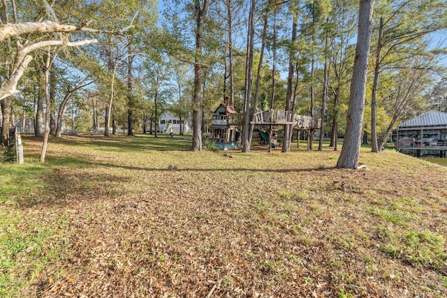 91 Willow St, Point Blank, TX 77364 - view of green lawn
