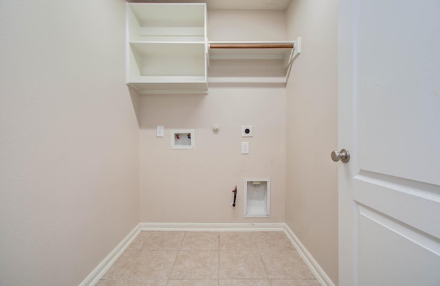 1814 High Falls Ln, Pearland, TX 77581 - washroom featuring hookup for a gas dryer, hookup for an electric dryer, hookup for a washing machine, and light tile patterned flooring