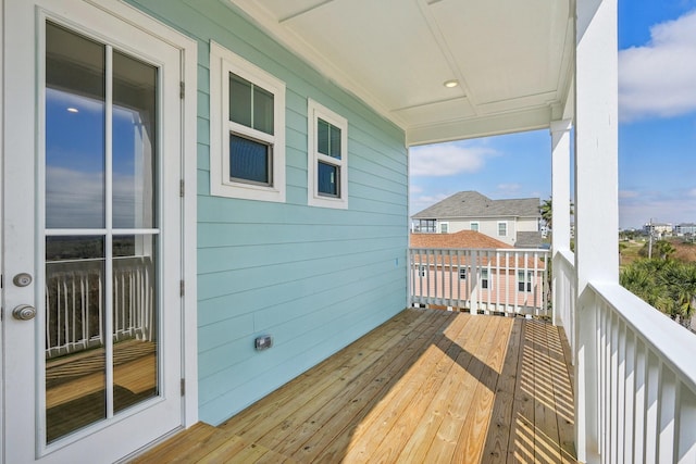 26726 Estuary Dr, Galveston, TX 77554 - view of wooden terrace
