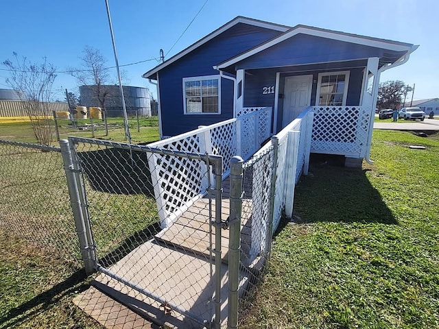 211 Peach St, Sweeny, TX 77480 - view of front of property with covered porch