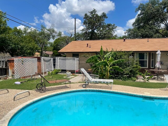 3102 Satellite Dr, San Antonio, TX 78217 - view of pool featuring a patio area