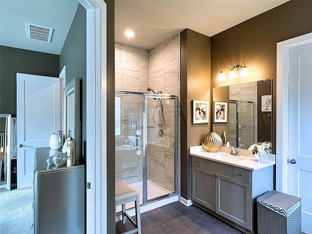 2 Ruchill Cir, Conroe, TX 77304 - bathroom with a stall shower and vanity