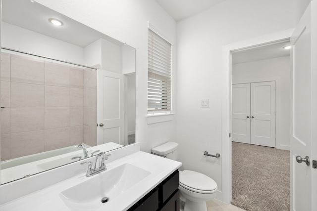 7810 Starfish Arbor Dr, Cypress, TX 77433 - full bathroom with vanity and a shower