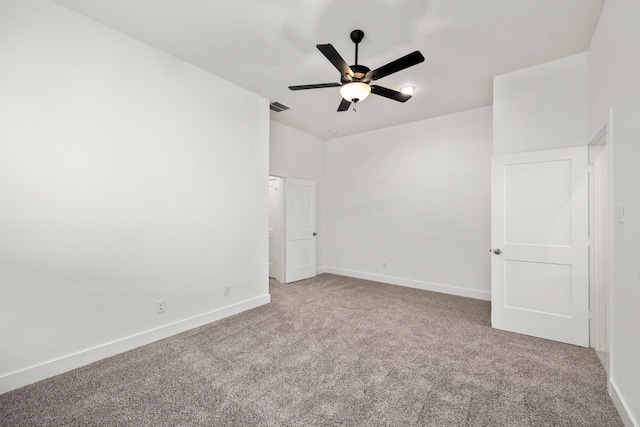 7810 Starfish Arbor Dr, Cypress, TX 77433 - spare room with carpet floors and a ceiling fan