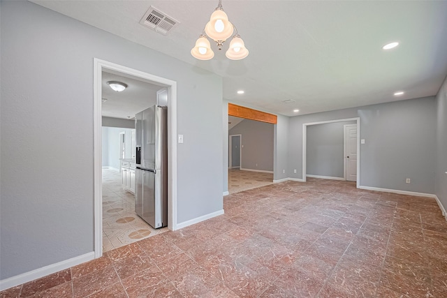 10659 Hazelhurst Dr, Houston, TX 77043 - unfurnished room with recessed lighting and baseboards