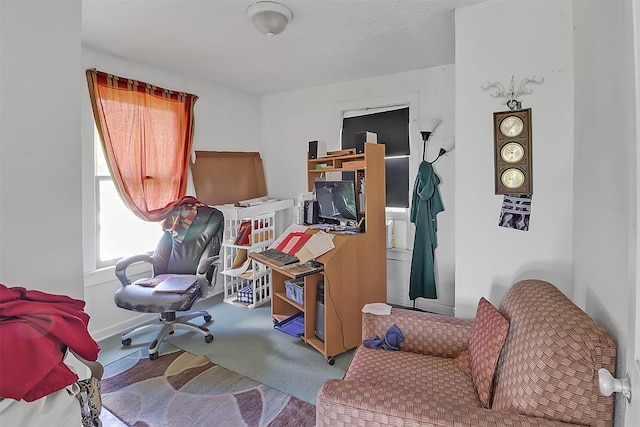531 Circle Dr, La Porte, TX 77571 - office area featuring carpet