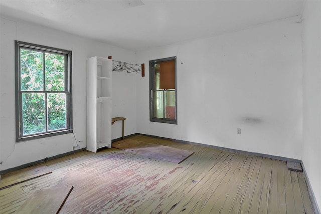 531 Circle Dr, La Porte, TX 77571 - empty room featuring wood-type flooring and baseboards