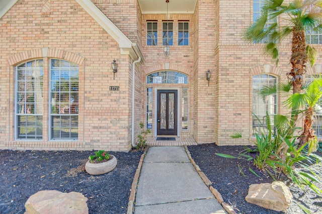 11715 Orchard Mountain Dr, Pasadena, TX 77059 - entrance to property with brick siding
