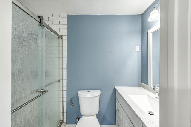 224 Maddox St, Clute, TX 77531 - full bathroom featuring a stall shower and vanity