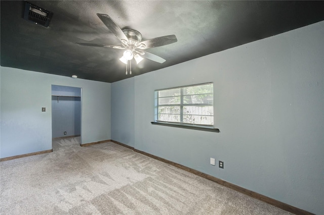 224 Maddox St, Clute, TX 77531 - carpeted empty room with a ceiling fan and baseboards