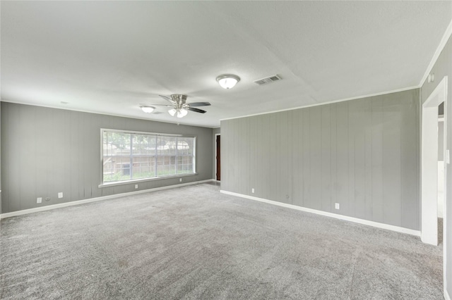 224 Maddox St, Clute, TX 77531 - carpeted empty room featuring a ceiling fan and baseboards
