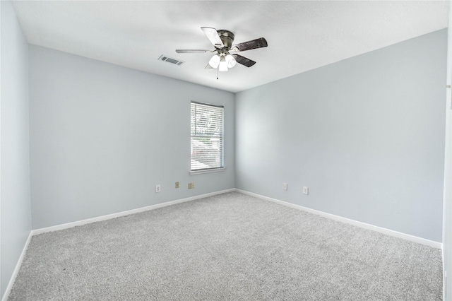 16023 Cutten Rd, Houston, TX 77070 - carpeted spare room with ceiling fan and baseboards