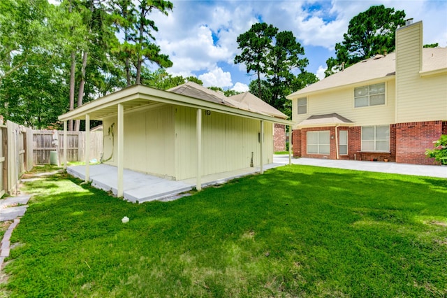 16023 Cutten Rd, Houston, TX 77070 - view of side of home featuring brick siding and a chimney
