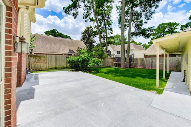 16023 Cutten Rd, Houston, TX 77070 - fenced backyard featuring a patio area