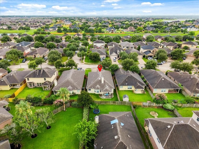 4472 Gerona St, League City, TX 77573 - aerial perspective of suburban area