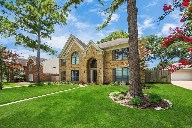 3107 Dulaney Rd, Houston, TX 77084 - view of front of property with brick siding