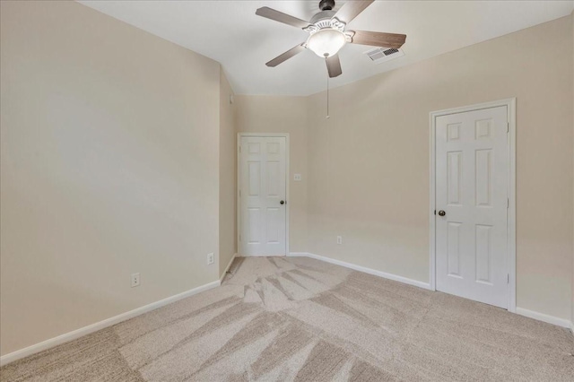 4473 Gran Canary Dr, League City, TX 77573 - unfurnished room with ceiling fan and light carpet