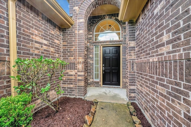 4473 Gran Canary Dr, League City, TX 77573 - property entrance featuring brick siding
