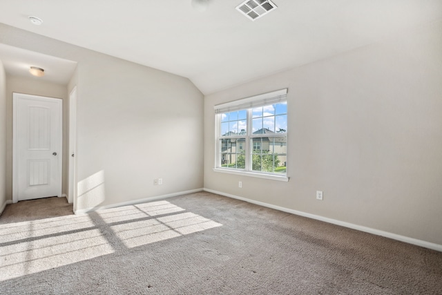 3319 Atascocita Vale Dr, Humble, TX 77396 - unfurnished room with carpet flooring and vaulted ceiling