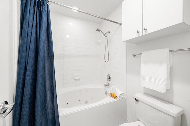 2712 La Branch St, Houston, TX 77004 - bathroom featuring toilet and a combined bath / shower with jetted tub