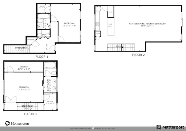 2712 La Branch St, Houston, TX 77004 - view of property floor plan