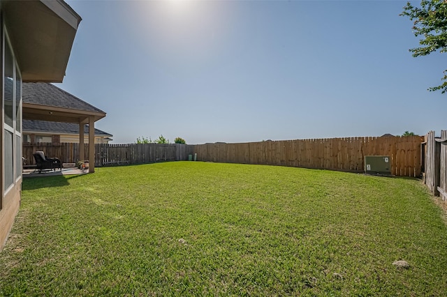 19547 Stetson Heights Ln, Richmond, TX 77407 - fenced backyard featuring a patio area