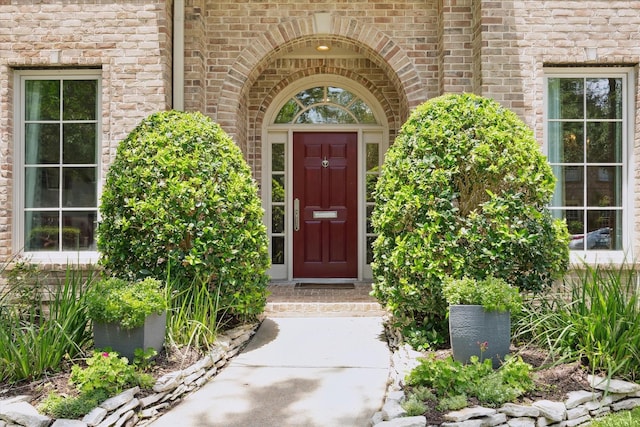 3926 Oberlin St, West University Place, TX 77005 - entrance to property featuring stone siding and brick siding