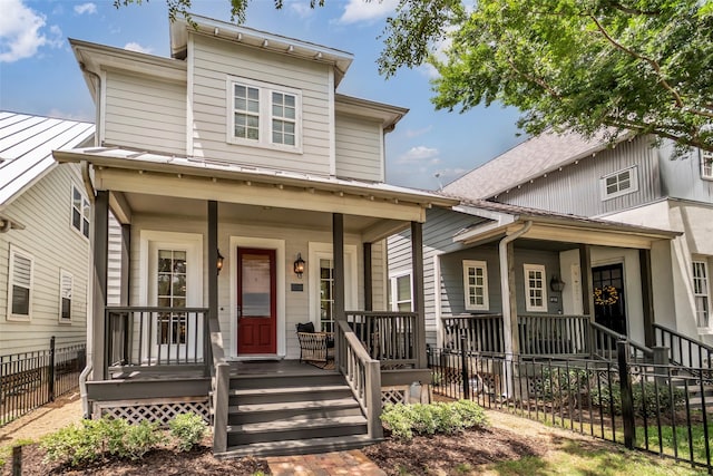 8720 Kempwood Dr, Houston, TX 77080 - multi unit property featuring covered porch