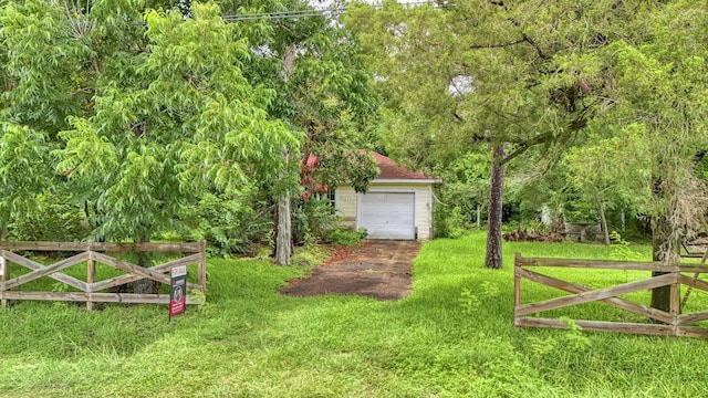 6907 Isla Rd, Brookside, TX 77581 - view of yard