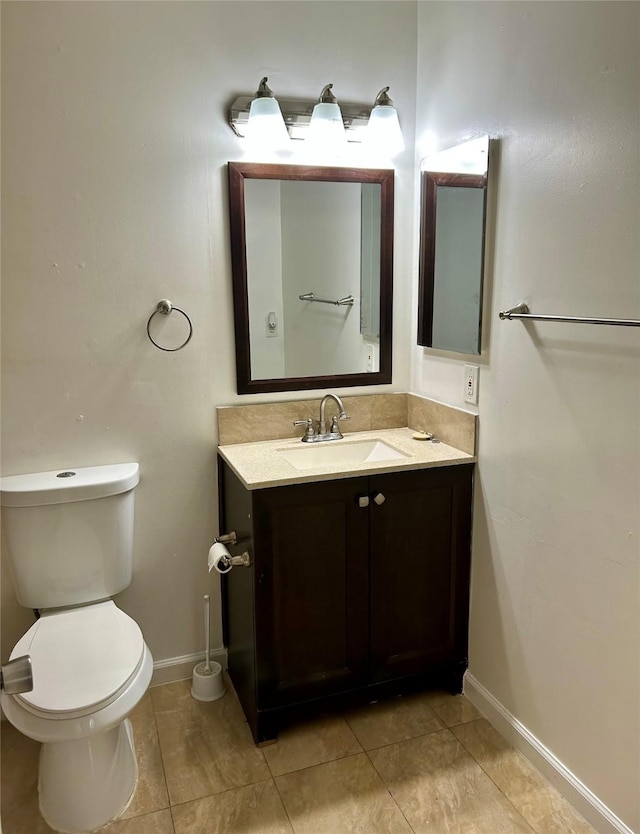 727 Doncrest St, Channelview, TX 77530 - bathroom featuring vanity and tile patterned floors