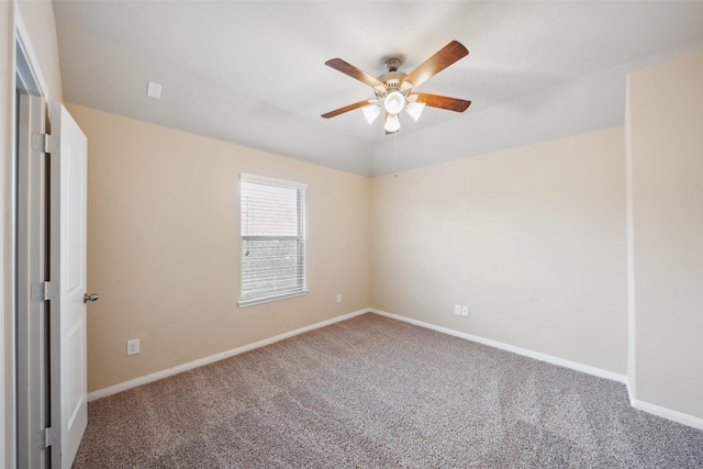 1306 S Maple Dr, Katy, TX 77493 - unfurnished bedroom featuring carpet flooring and ceiling fan