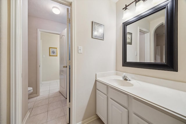 17326 Mesquite Brush Ln, Houston, TX 77095 - bathroom featuring vanity and tile patterned flooring