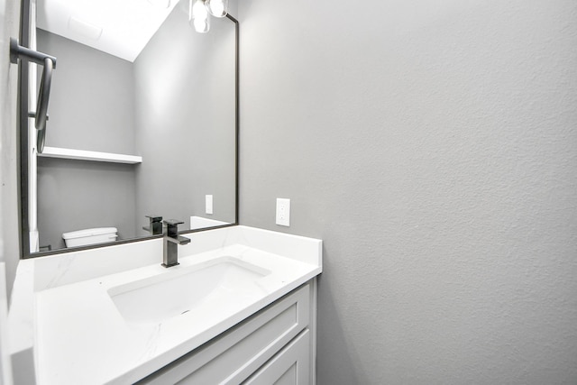 601 Lily St, Waller, TX 77484 - bathroom featuring vanity and toilet