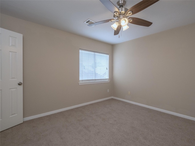 19327 Dickson Park Dr, Spring, TX 77373 - unfurnished room featuring carpet and ceiling fan