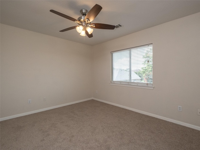 19327 Dickson Park Dr, Spring, TX 77373 - empty room with carpet floors and ceiling fan