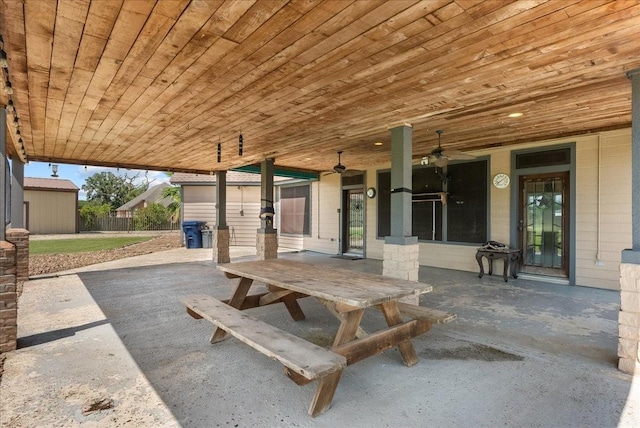 1273 County Road 201a, Angleton, TX 77515 - view of patio featuring outdoor dining area