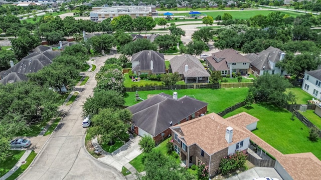 12005 Green Falls Dr, Pearland, TX 77584 - aerial perspective of suburban area