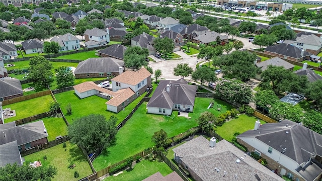 12005 Green Falls Dr, Pearland, TX 77584 - aerial perspective of suburban area