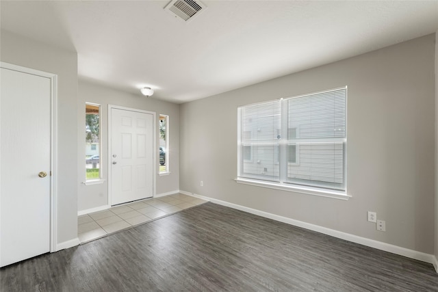 1019 Sawgrass Ridge Ln, Houston, TX 77073 - foyer with wood finished floors and baseboards